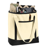 Port Authority® Large Cotton Canvas Tote