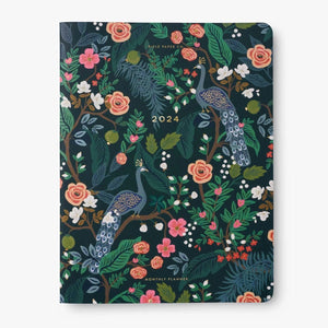 Peacock 2024 12-Month Appointment Notebook