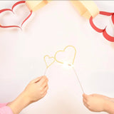 Big 8" Gold Number Sparkler Wand Card - Singles