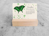 2027 Mini Desk Calendar, Butterflies