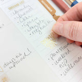 Foil Calendar Essentials Sticker Pack