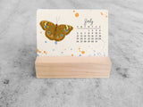 2027 Mini Desk Calendar, Butterflies