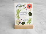 2027 Desk Calendar, Wildflower