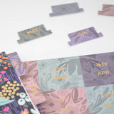 Monthly Planner Tab Sticker Set