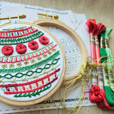 "Deck the Halls" Holiday Ornament Kit - Beginner Friendly