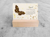 2027 Mini Desk Calendar, Butterflies