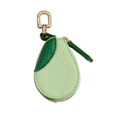 Genuine Leather Avocado Coin Purse / Keychain / Bag Charm