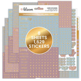 Foil Calendar Essentials Sticker Pack