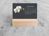 2027 Mini Desk Calendar, Orchid 