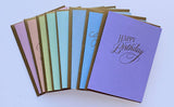 Welcome Little One Baby Letterpress Card