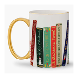 Festive Book Club Porcelain Mug