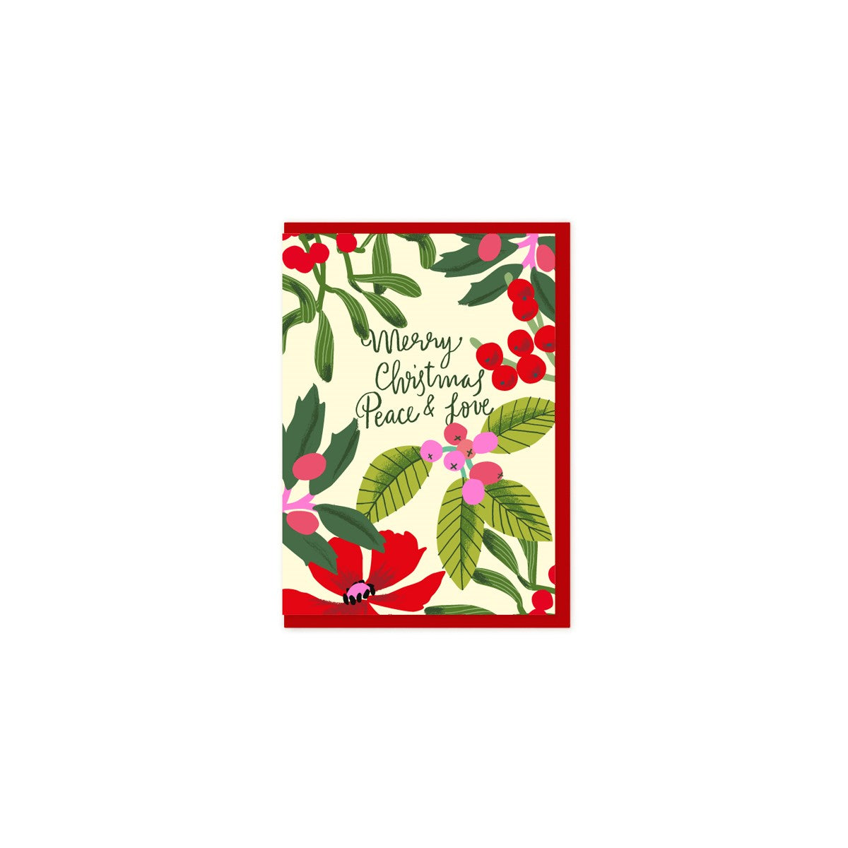 Christmas Foliage card