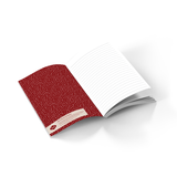 Denik - Navy Mushrooms Soft Touch Classic Layflat Notebook