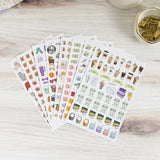 Hand-Drawn Everyday Essentials Sticker Pack