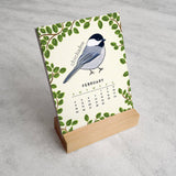 2027 Desk Calendar, Birds