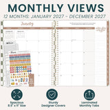 2027 Soft Cover Planner - 8.5" x 11" size
