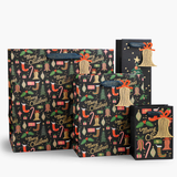 Small Deck the Halls Gift Bag