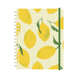 Denik - Lemon Grid Hardcover Undated Planner