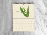 2027 Monthly Calendar, Botanicals
