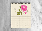 2027 Monthly Calendar, Botanicals