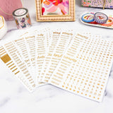 Foil Calendar Essentials Sticker Pack