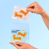 My Spa Life - Puppy Eyes l Corgi Shaped Brightening Eye Patches l 10 Pack
