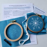 Mini Snowflake Sampler Handmade Ornament Kit - Beginner Plus