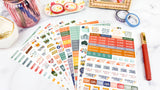 Mom School Age Kids Sticker Pack