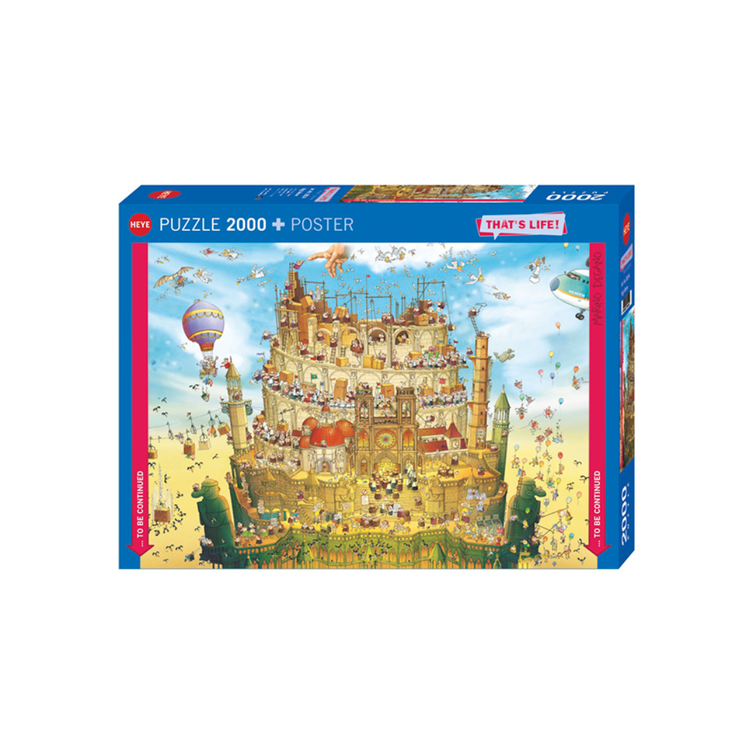 High Above - 2000pc Jigsaw Puzzle (Degano)