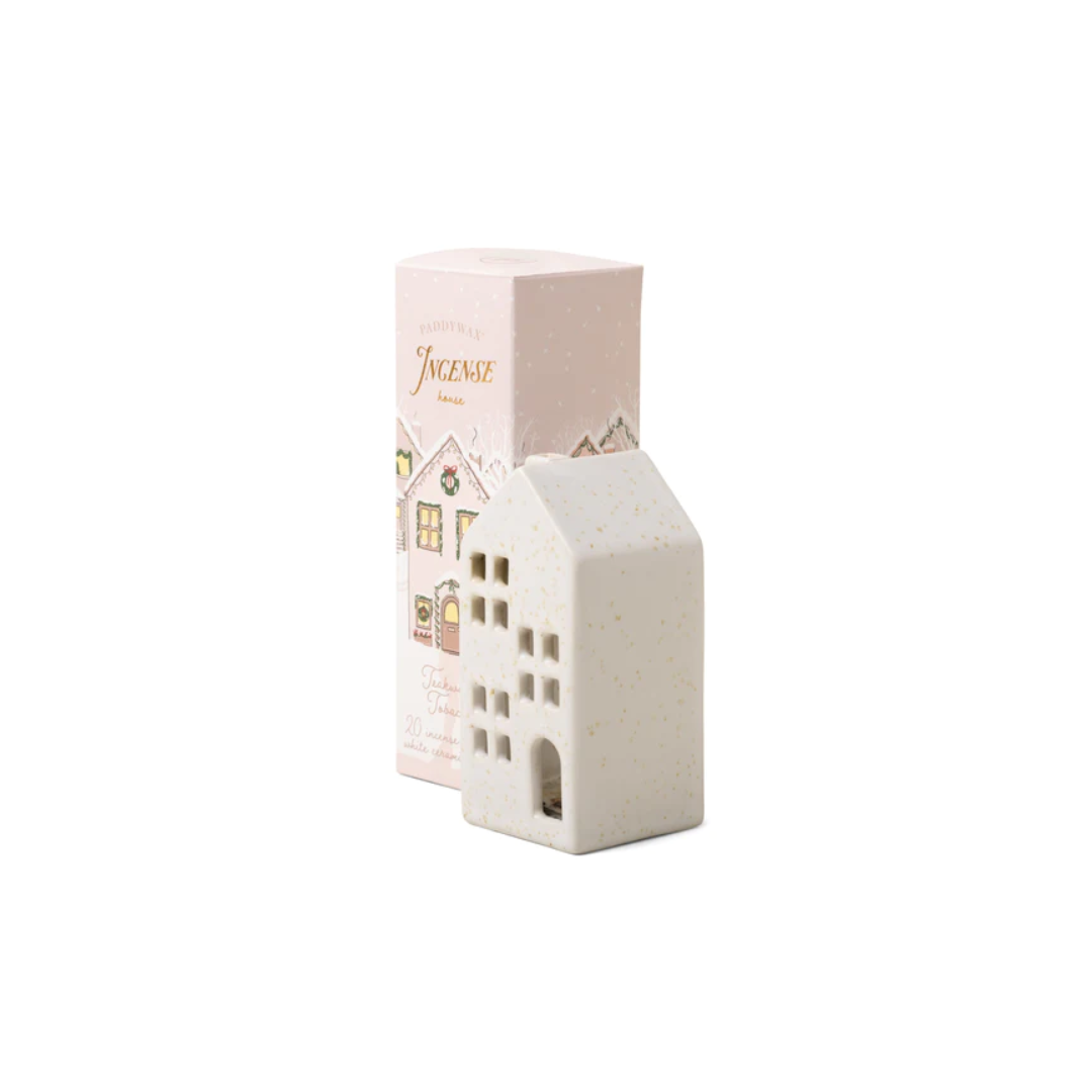 House - Holiday Town Incense Cone Holder