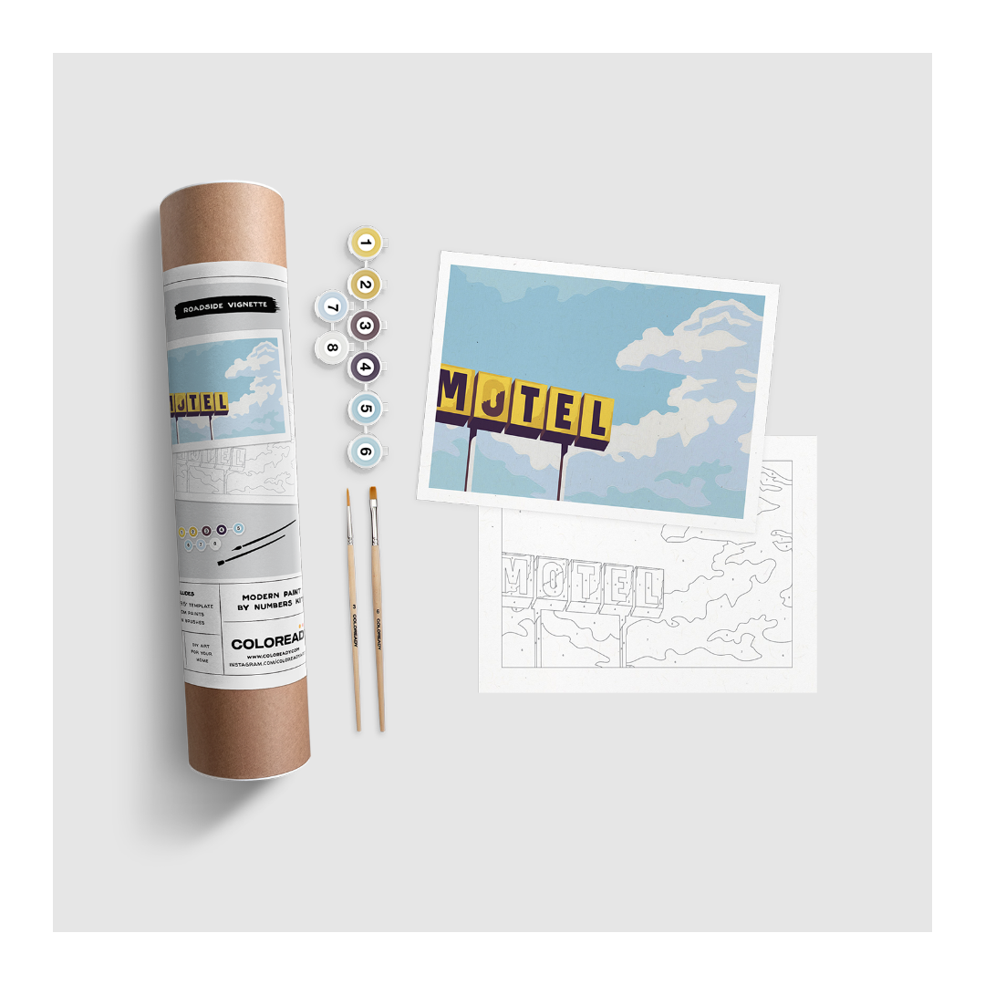 Motel - Roadside Vignette Paint Kit