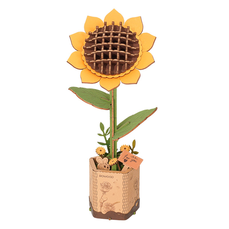 Sunflower - Wooden Bloom Craft