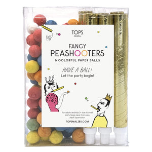 Fancy Pea Shooters (Includes 6 Tubes)