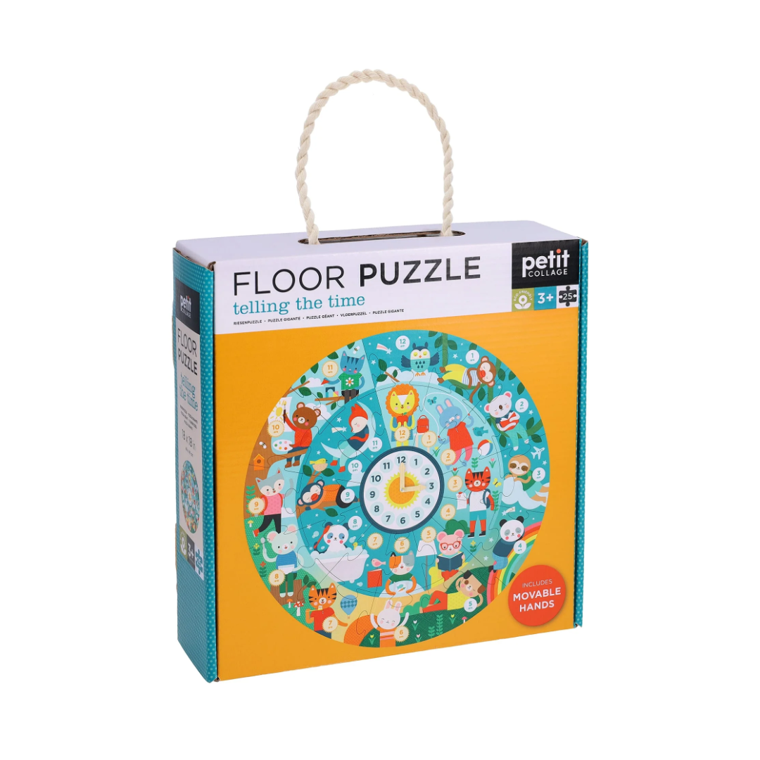 Telling the Time 25-Piece Floor Puzzle
