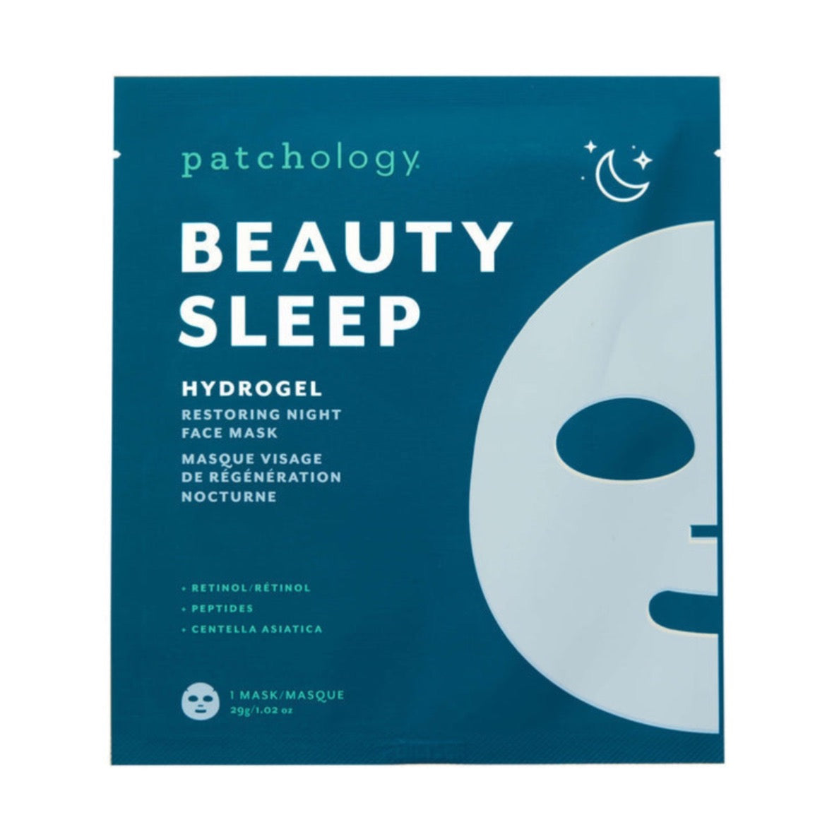 Patchology Beauty Sleep Hydrogel Restoring Night Mask