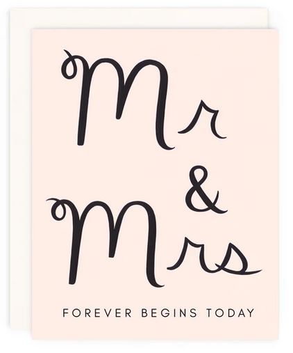 Mr & Mrs Forever
