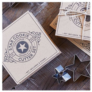 Cardboard Book Set - Star Cookie Cutter Set