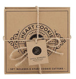 Cardboard Book Set - Heart Cookie Cutters