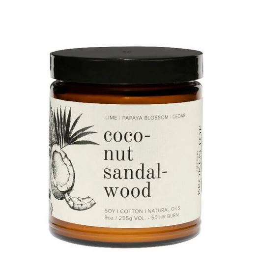 Coconut Sandalwood Large Candle