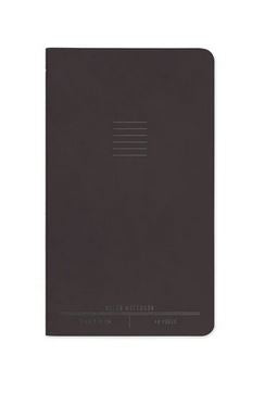 Single Flex Undated Notebook - Black Kraft