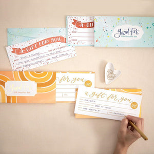 Good For: Arches Gift Voucher Set