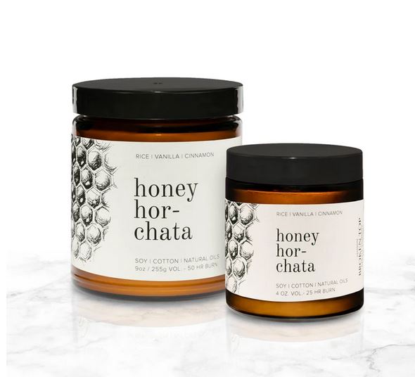 Honey Horchata Travel Candle