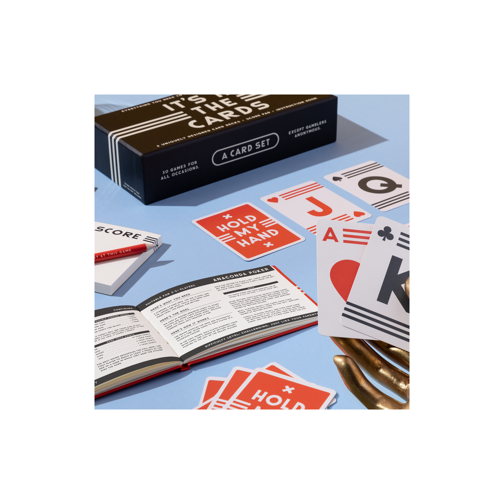 It's In The Cards Playing Card Game Set from Brass Monkey Goods