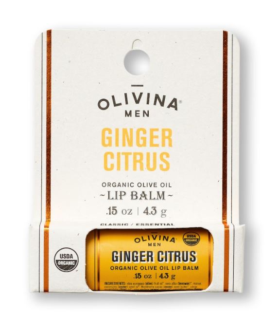 Organic Lip Balm - Ginger Citrus