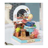 Record Mood Miniature House Kit DIY